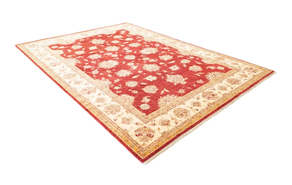 Orientteppich Farahan 293 x 212 cm Wolle handgeknüpft