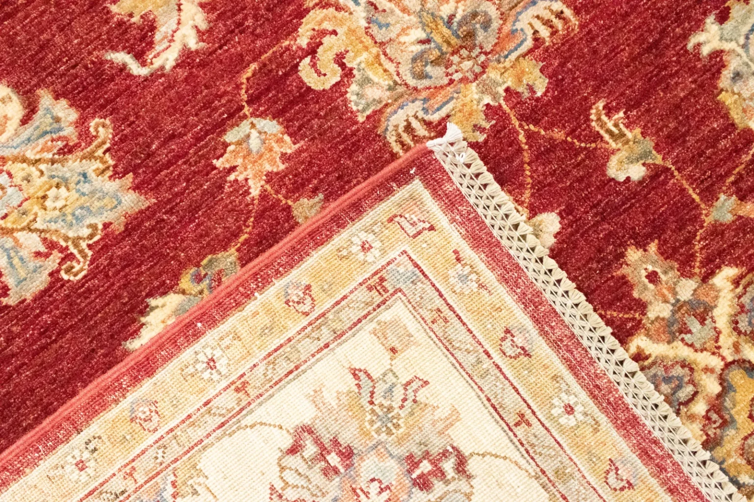 Orientteppich Farahan 293 x 212 cm Wolle handgeknüpft