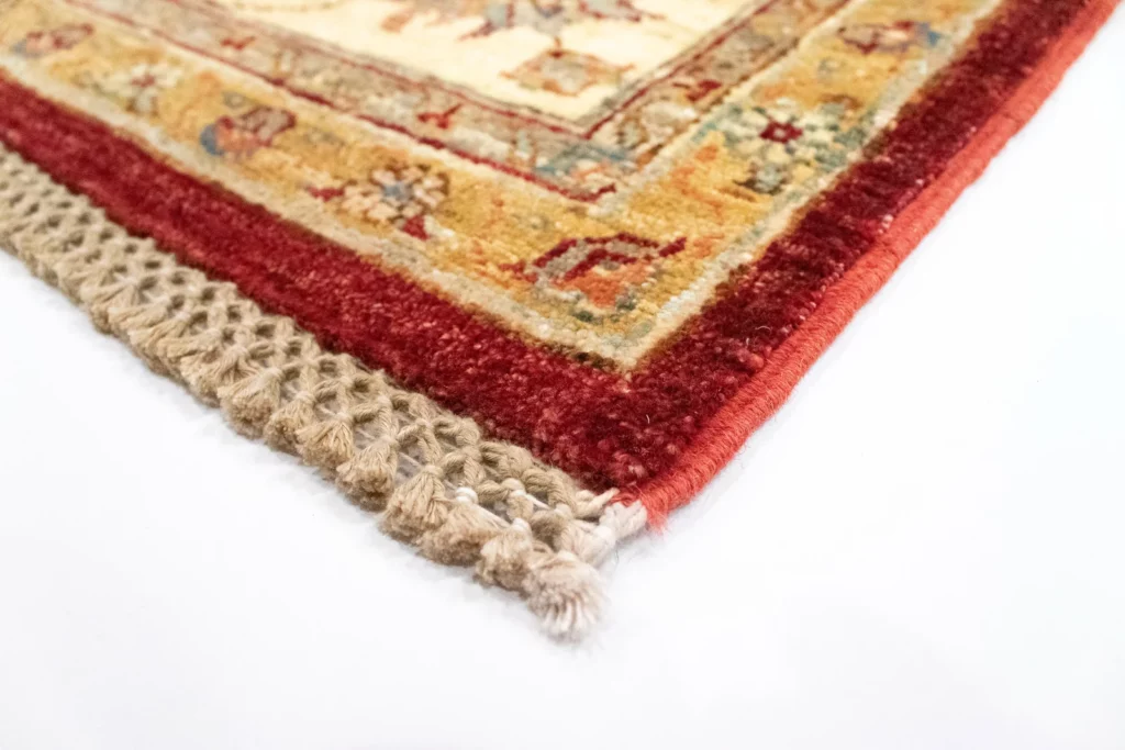 Orientteppich Farahan 293 x 212 cm Wolle handgeknüpft