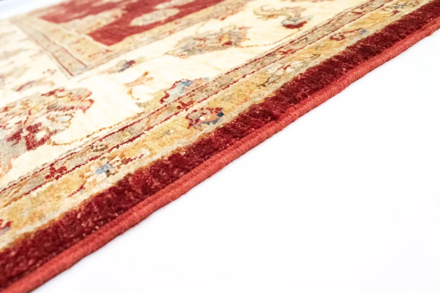 Orientteppich Farahan 293 x 212 cm Wolle handgeknüpft