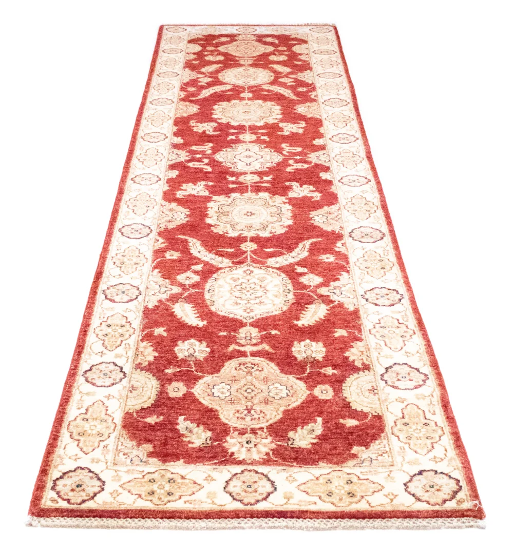 Orientteppich Ziegler 299 x 80 cm Wolle handgeknüpft