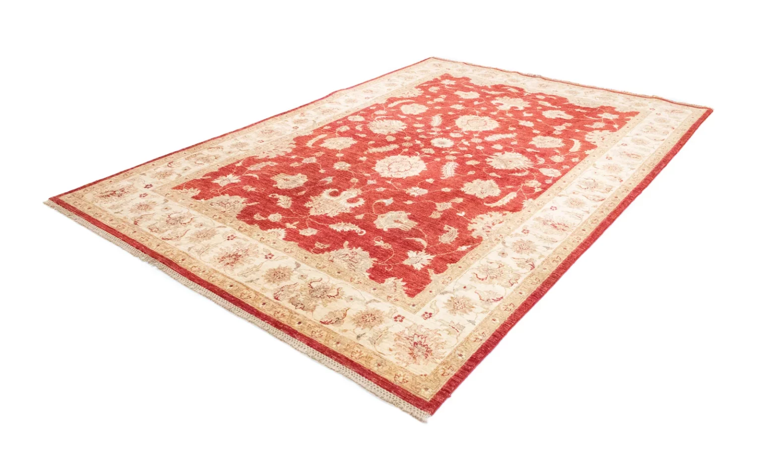 Perserteppich Farahan 305 x 209 cm Wolle handgeknüpft