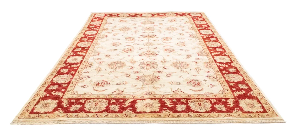 Orientteppich Farahan 307 x 207 cm Wolle handgeknüpft