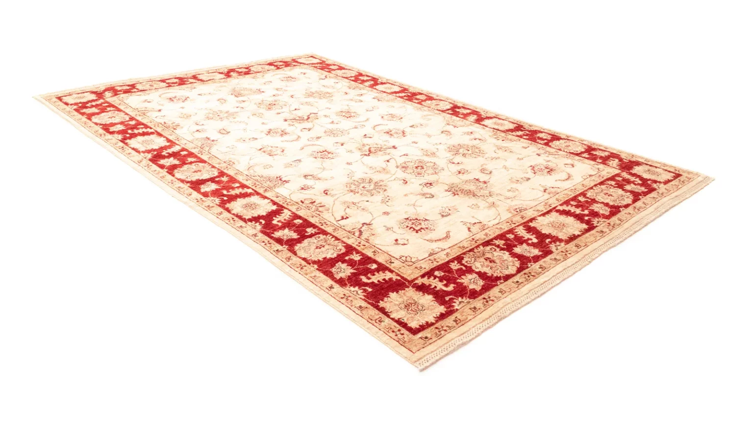 Orientteppich Farahan 307 x 207 cm Wolle handgeknüpft