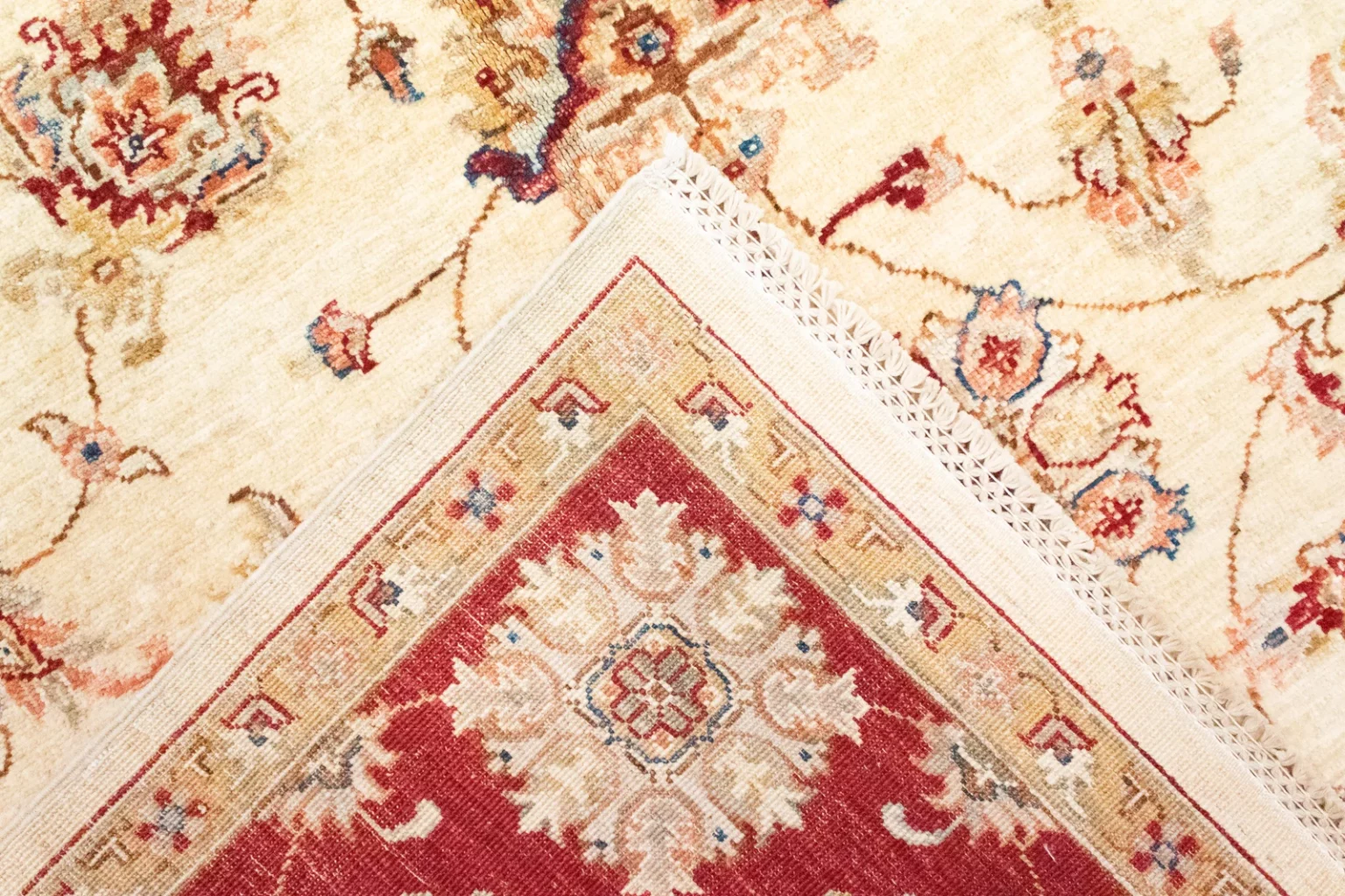 Orientteppich Farahan 307 x 207 cm Wolle handgeknüpft