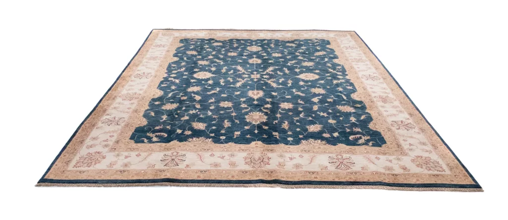 Orientteppich Farahan 309 x 248 cm Wolle handgeknüpft