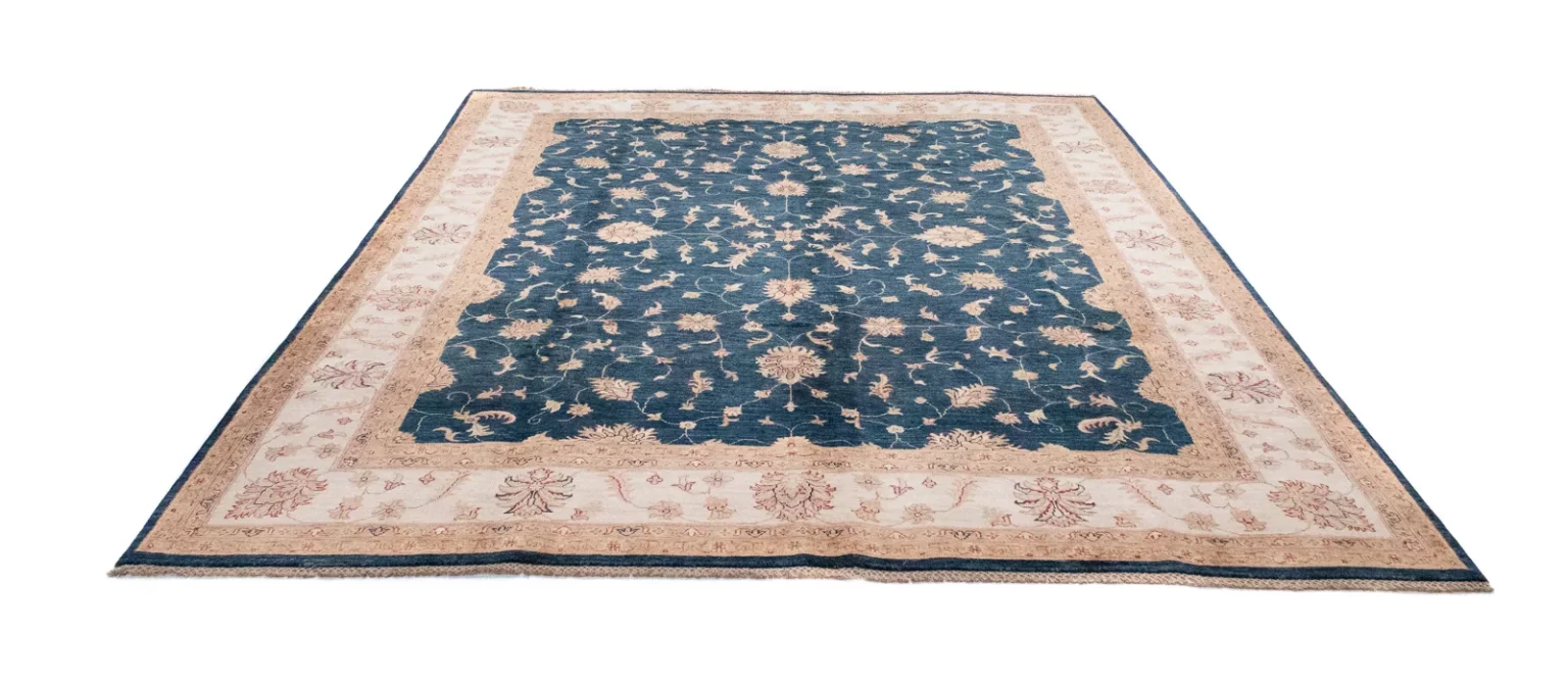Orientteppich Farahan 309 x 248 cm Wolle handgeknüpft