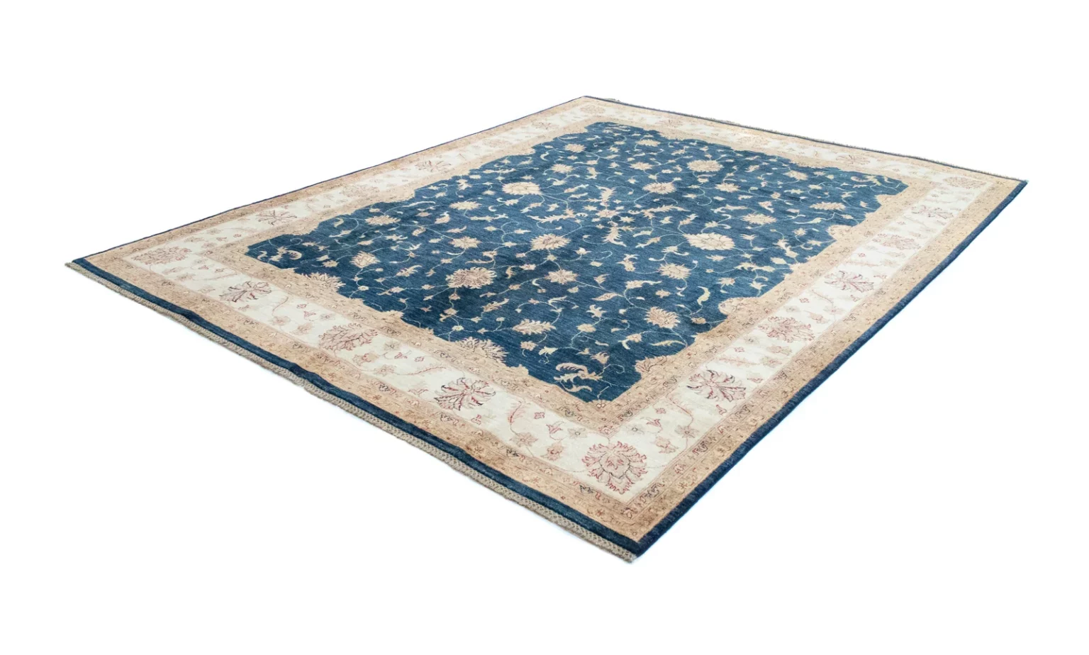Orientteppich Farahan 309 x 248 cm Wolle handgeknüpft