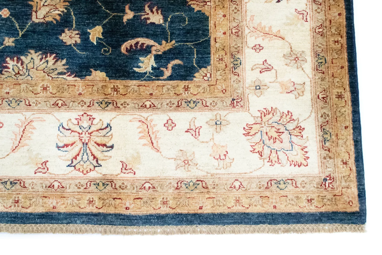Orientteppich Farahan 309 x 248 cm Wolle handgeknüpft