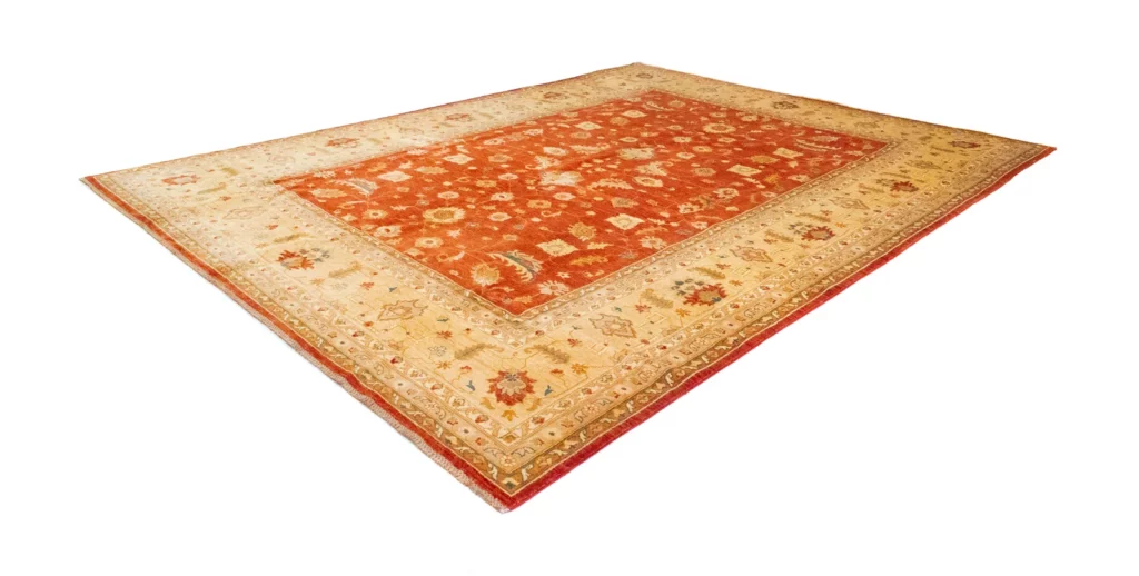 ziegler-perserteppich-398-x-307-cm-ca-200000-knoten-m-mit-2 Orientteppich Ziegler 398 x 307 cm Wolle handgeknüpft