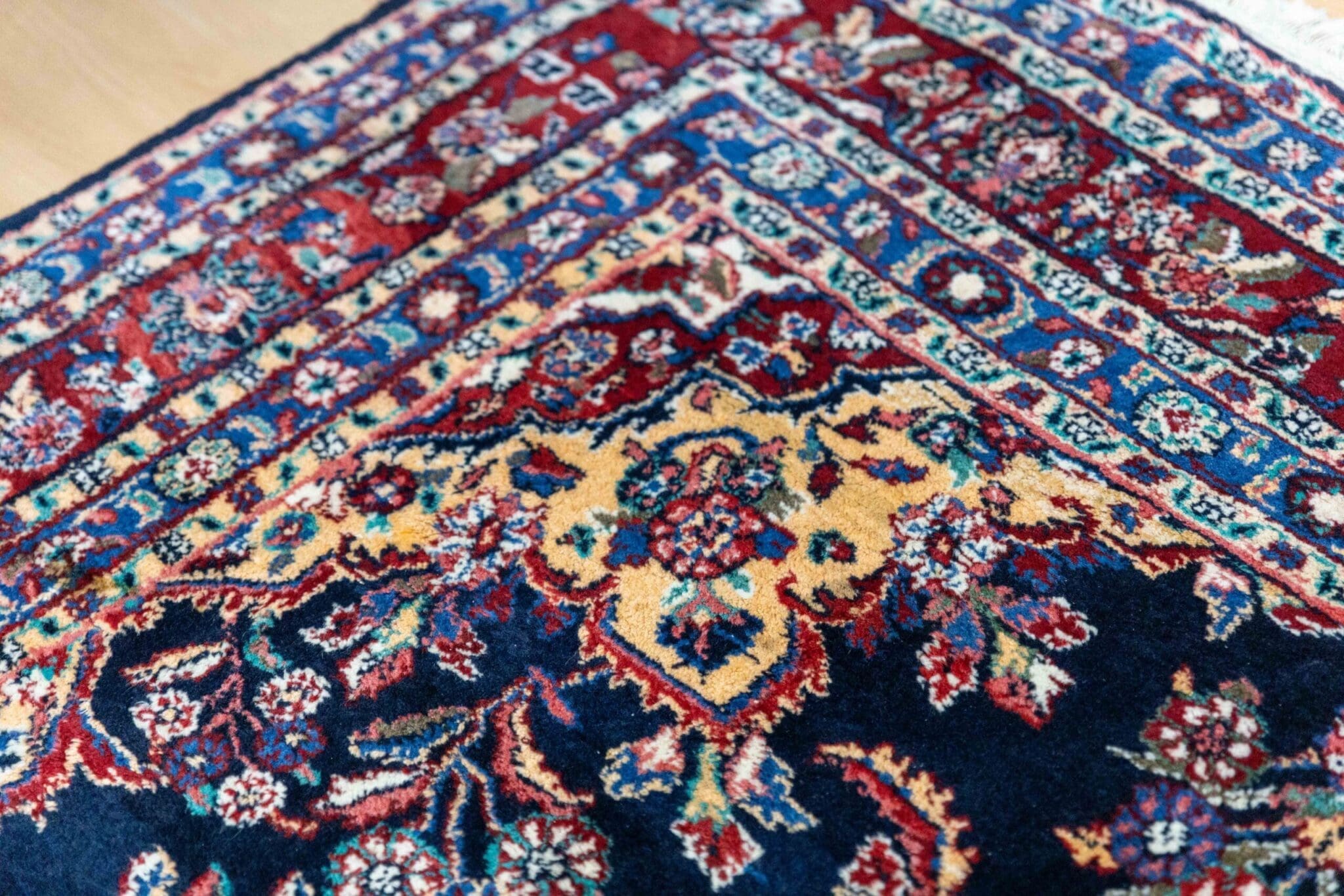 Perserteppich Hamedan 302 x 207 cm Wolle handgeknüpft