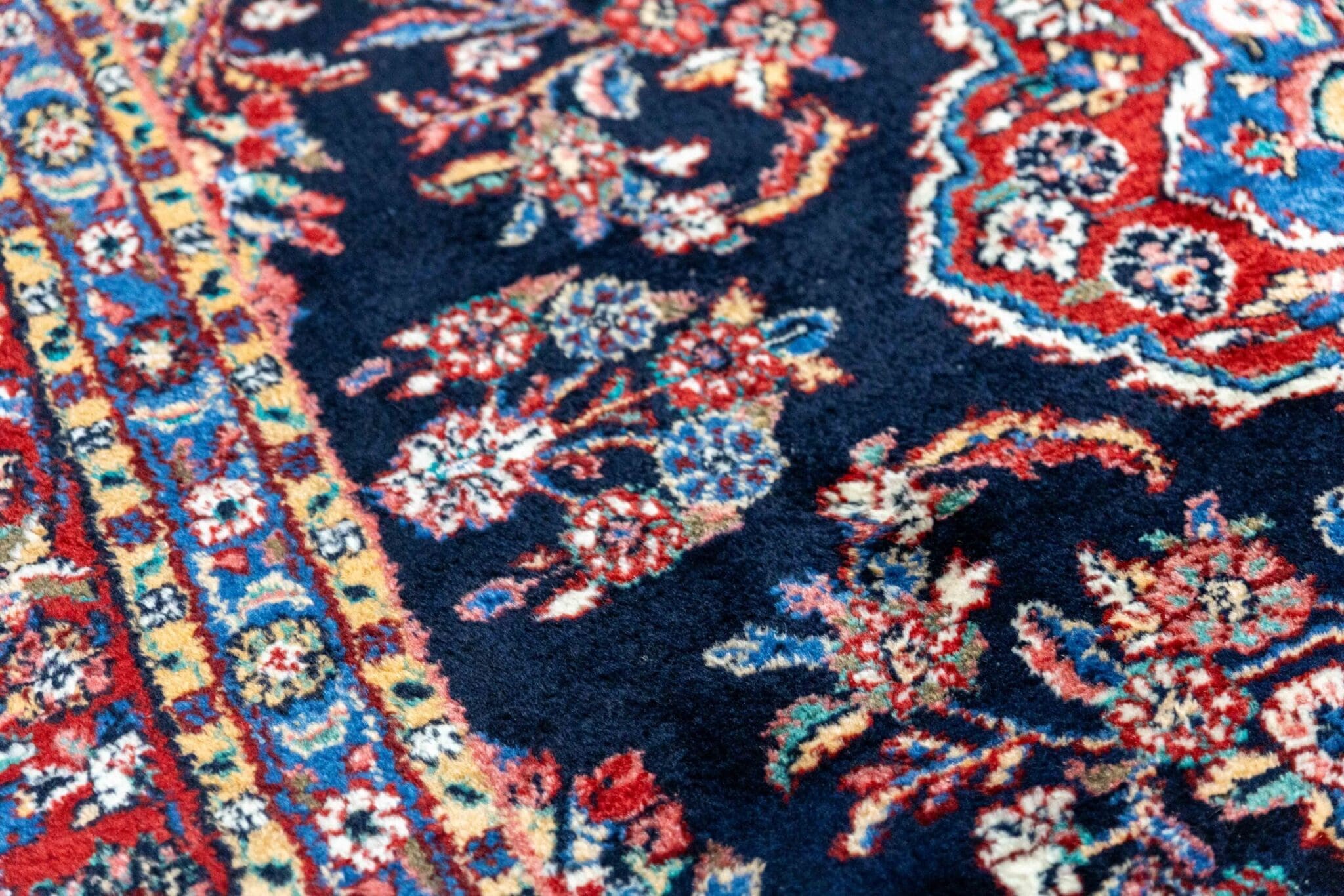 Perserteppich Hamedan 302 x 207 cm Wolle handgeknüpft