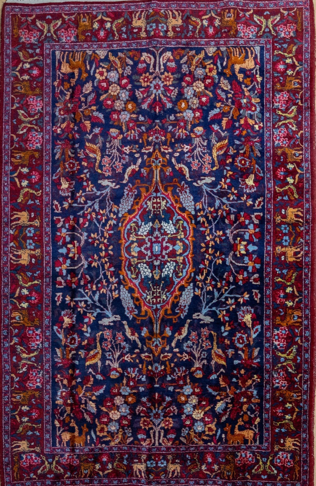 Perserteppich Farmahin 223x145cm Wolle handgeknüpft