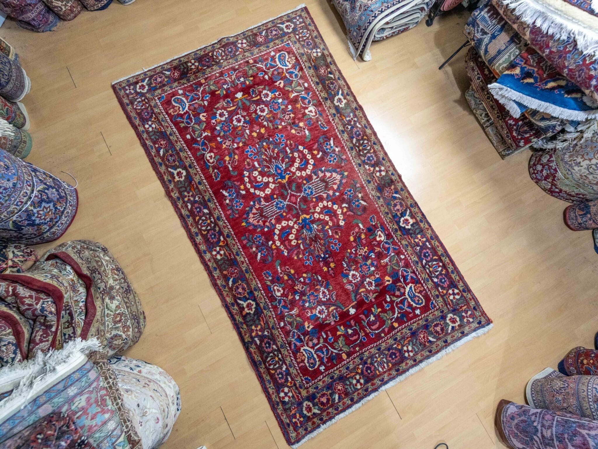 img_0091-scaled Perserteppich Hamedan Malayer 263 x 145 cm Wolle handgeknüpft