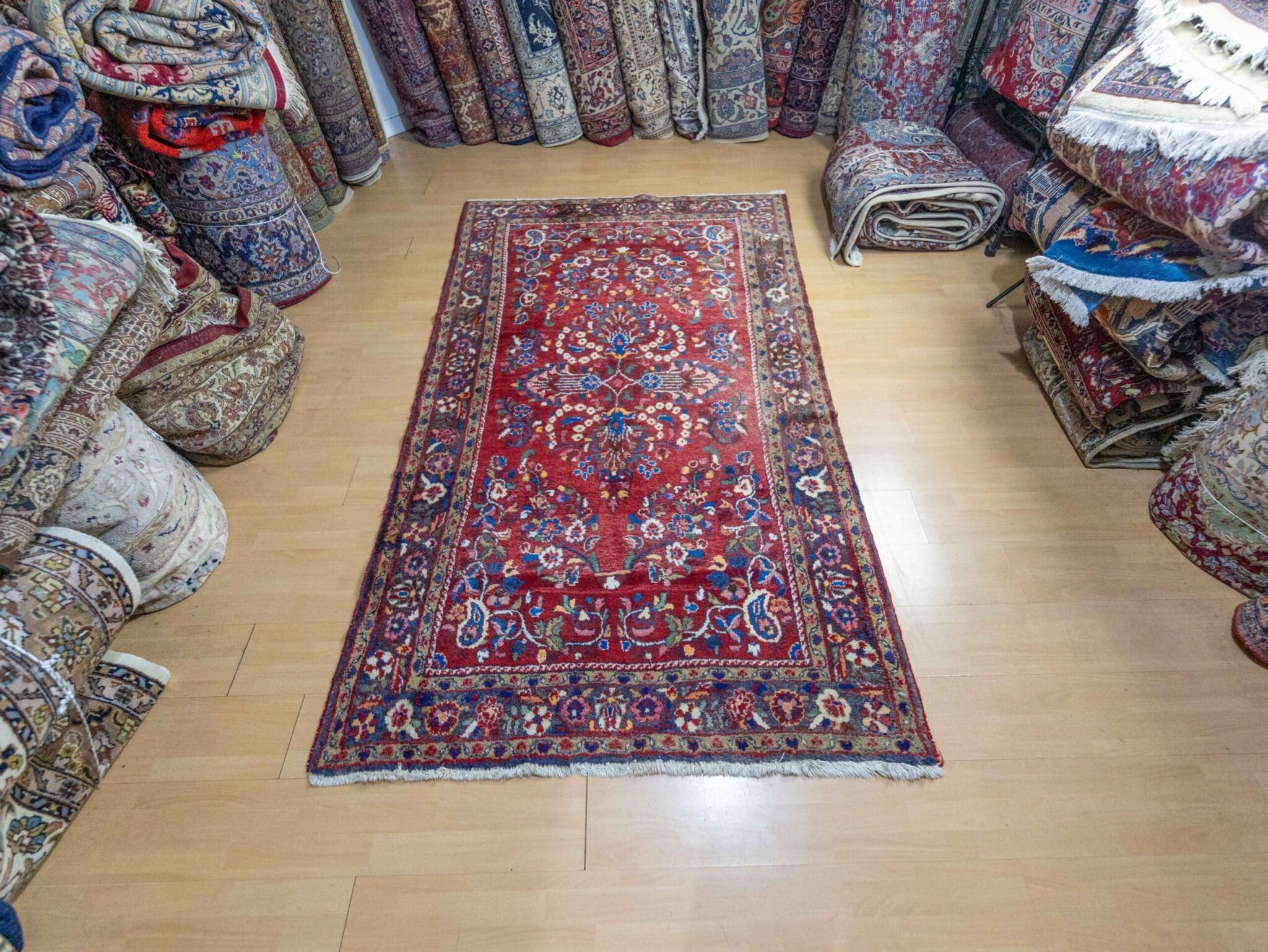 img_0092-scaled Perserteppich Hamedan Malayer 263 x 145 cm Wolle handgeknüpft