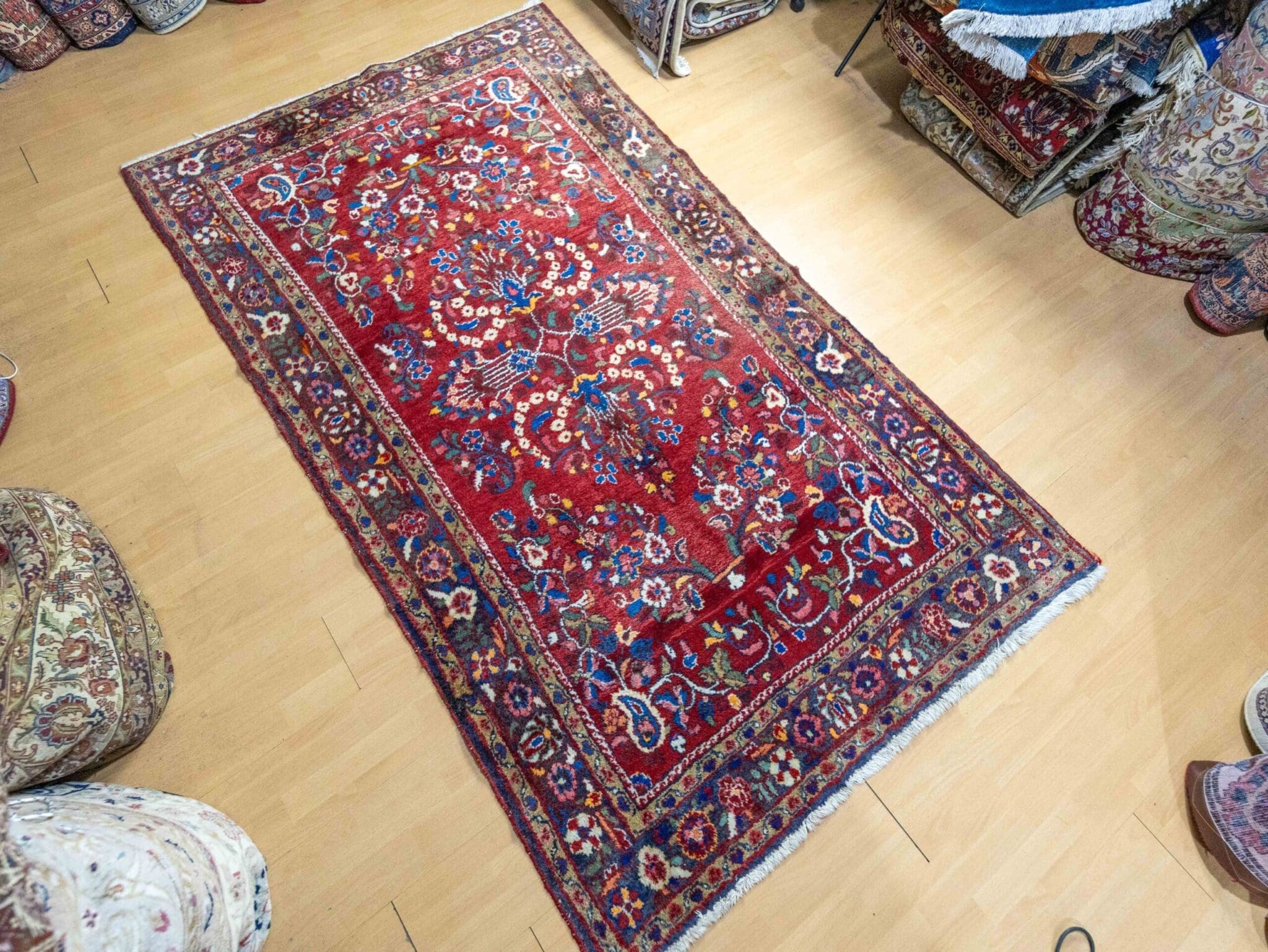 img_0093-scaled Perserteppich Hamedan Malayer 263 x 145 cm Wolle handgeknüpft