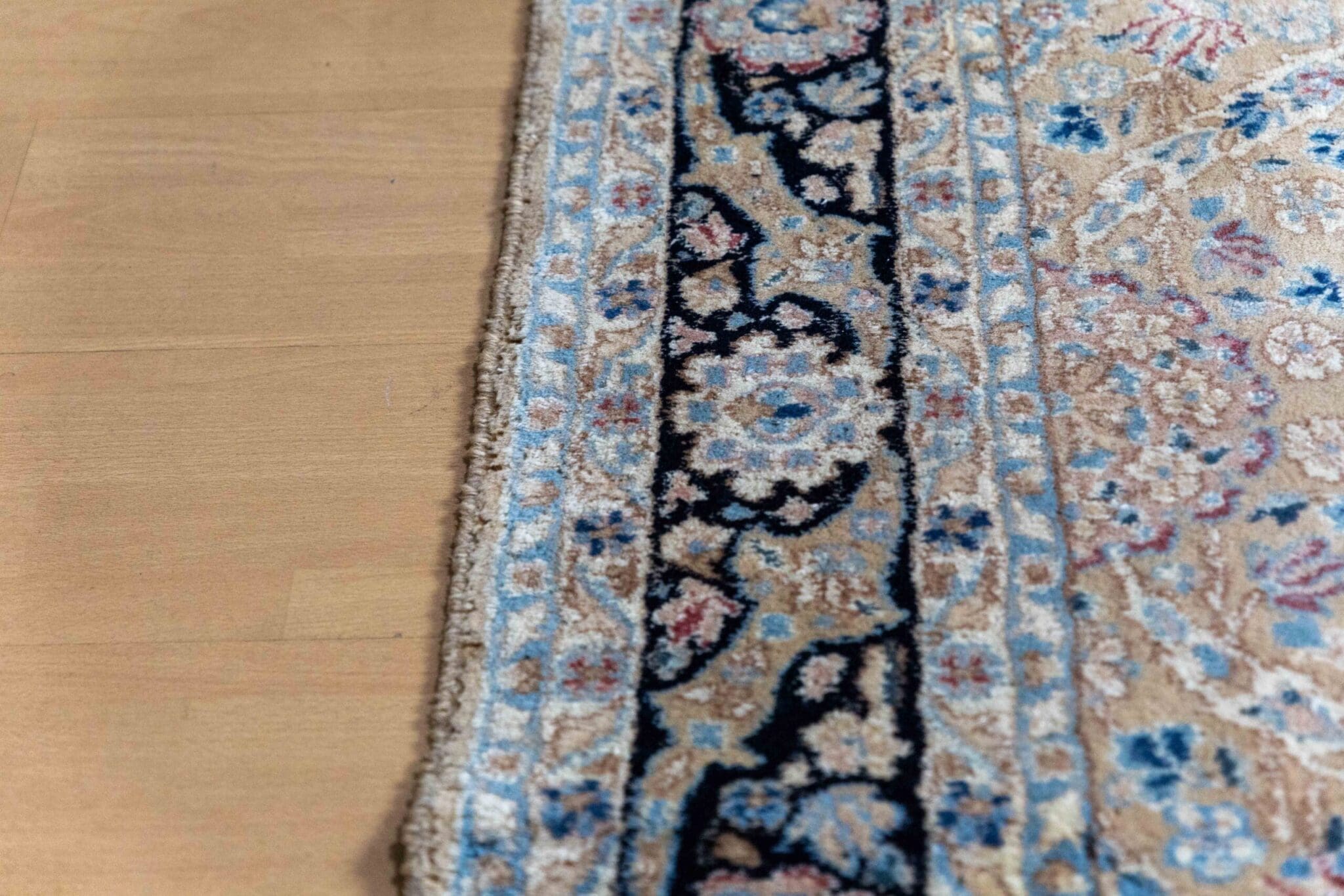 Perserteppich Kerman 238x164cm Schurwolle handgeknüpft
