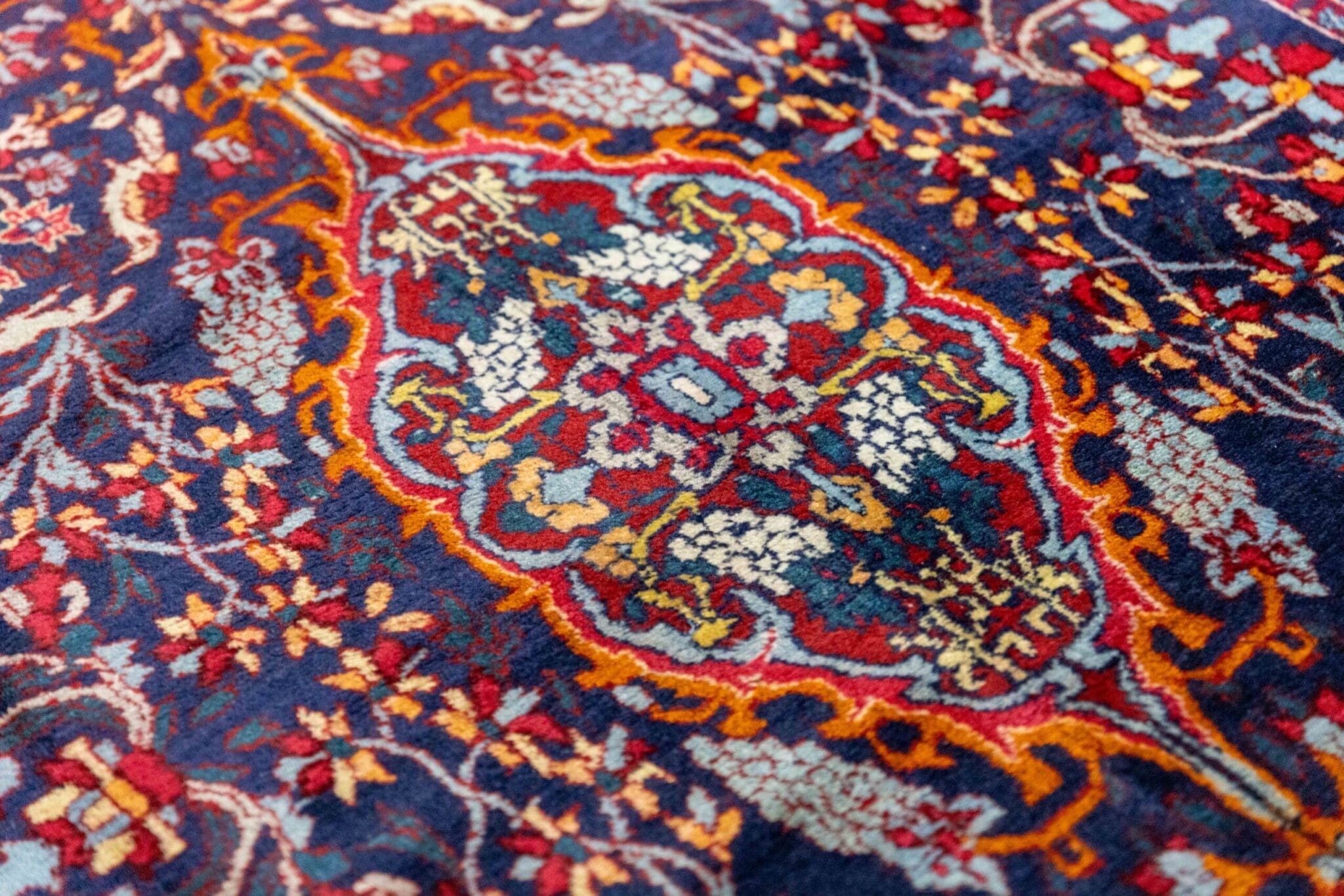 Perserteppich Farmahin 223x145cm Wolle handgeknüpft