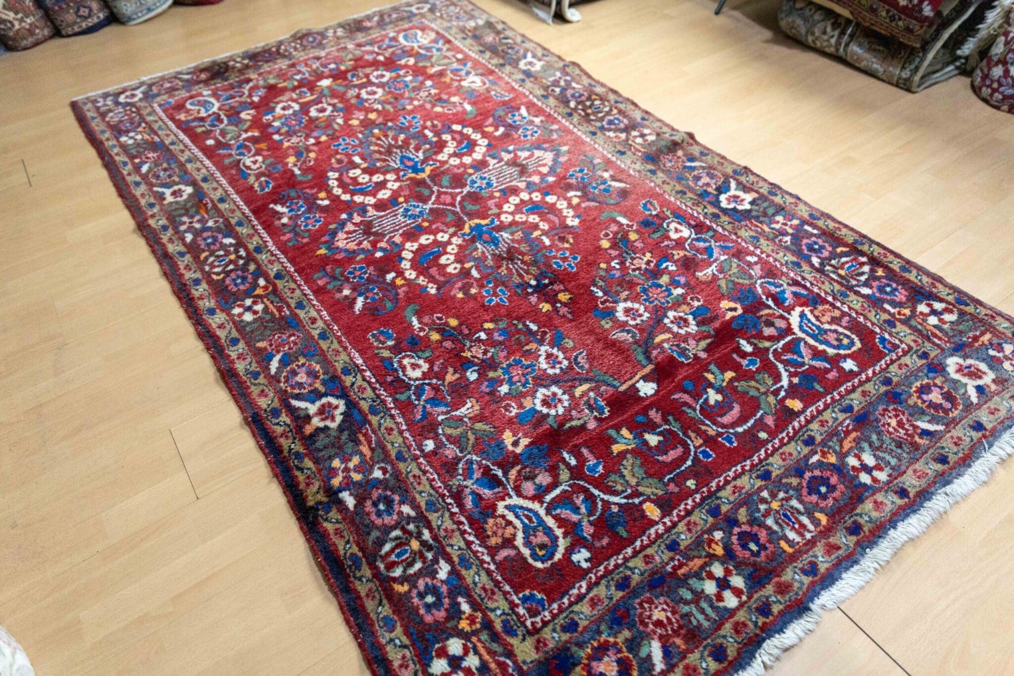 img_0314-scaled Perserteppich Hamedan Malayer 263 x 145 cm Wolle handgeknüpft