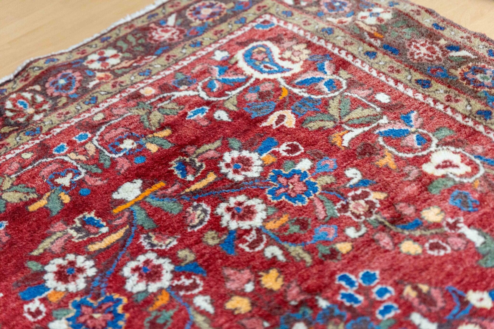 img_0317-scaled Perserteppich Hamedan Malayer 263 x 145 cm Wolle handgeknüpft