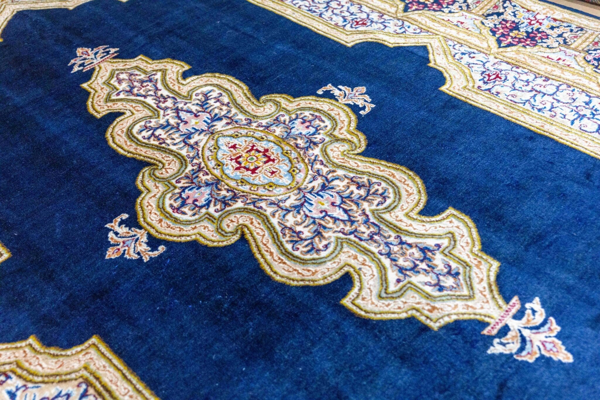 Perserteppich Kirman 349 x 249 cm Wolle handgeknüpft