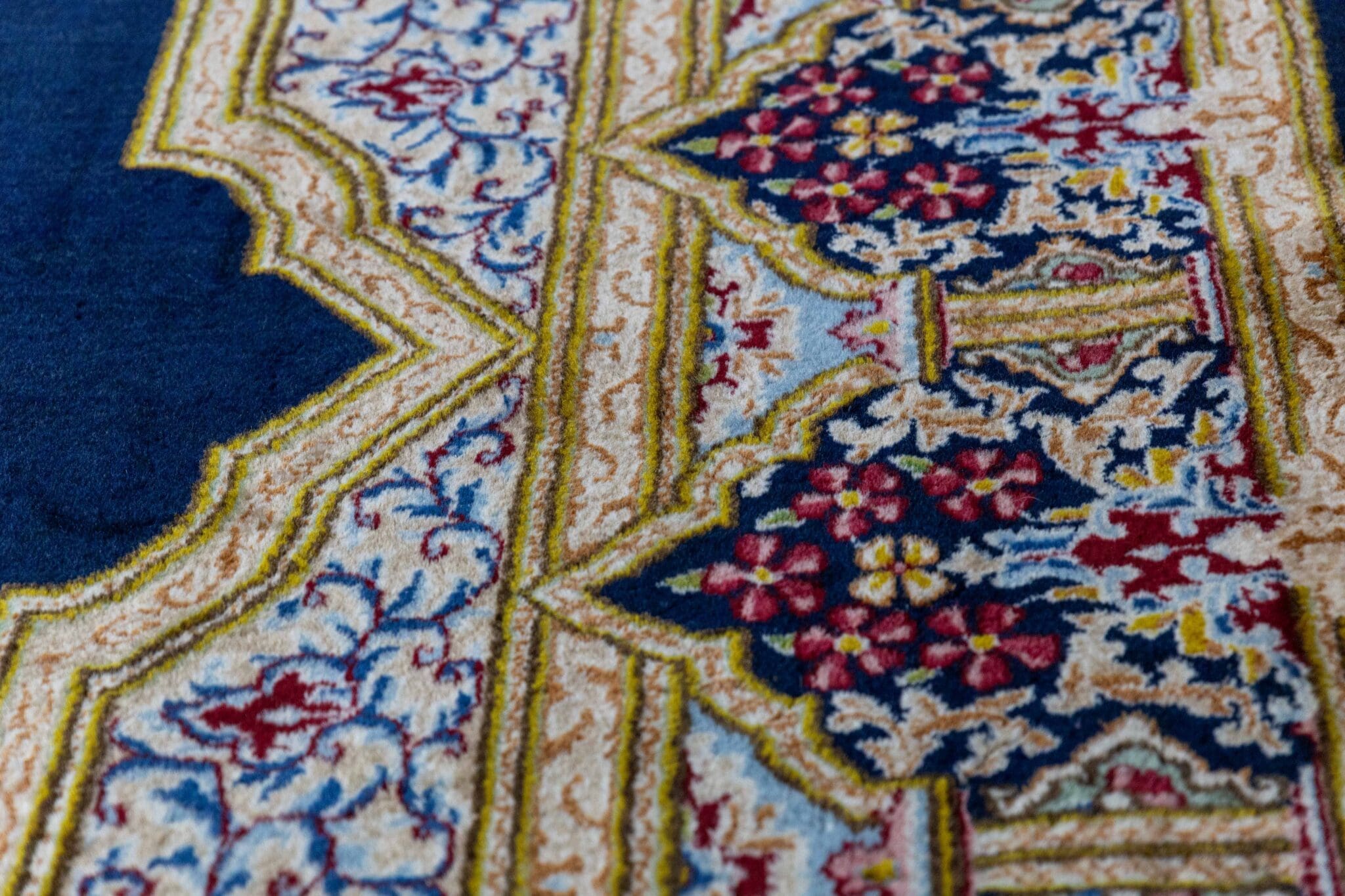 Perserteppich Kirman 349 x 249 cm Wolle handgeknüpft