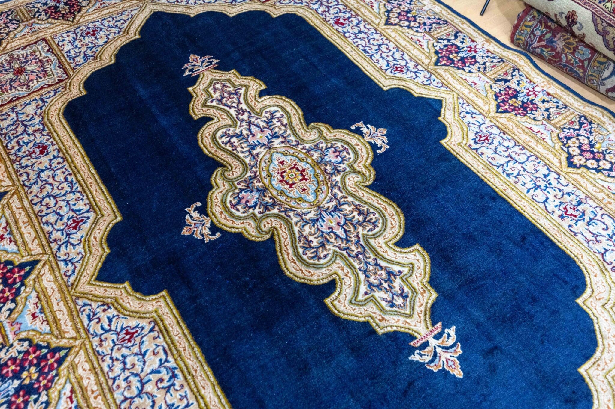Perserteppich Kirman 349 x 249 cm Wolle handgeknüpft
