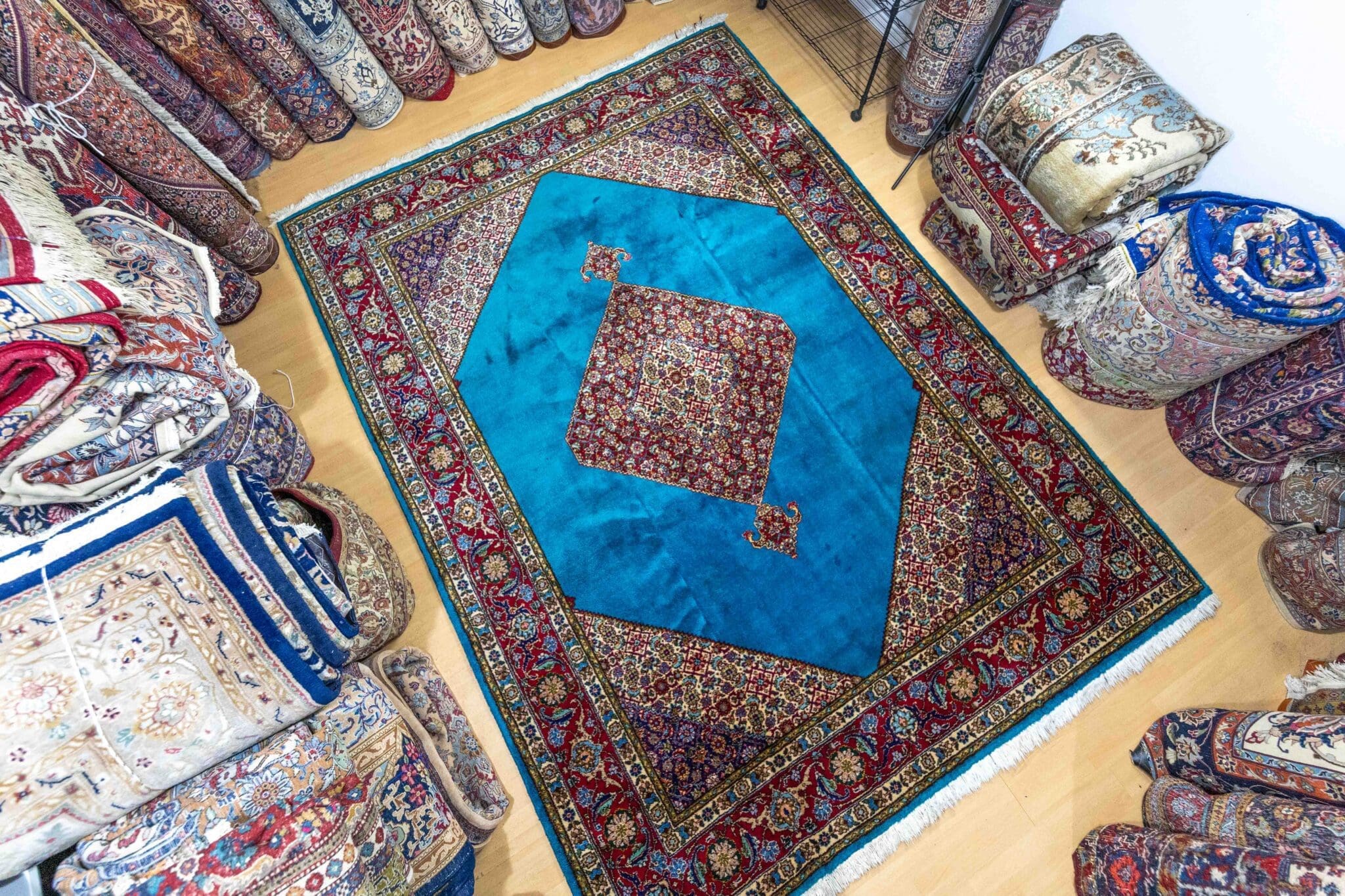 Perserteppich Tabriz 330x238cm Wolle handgeknüpft