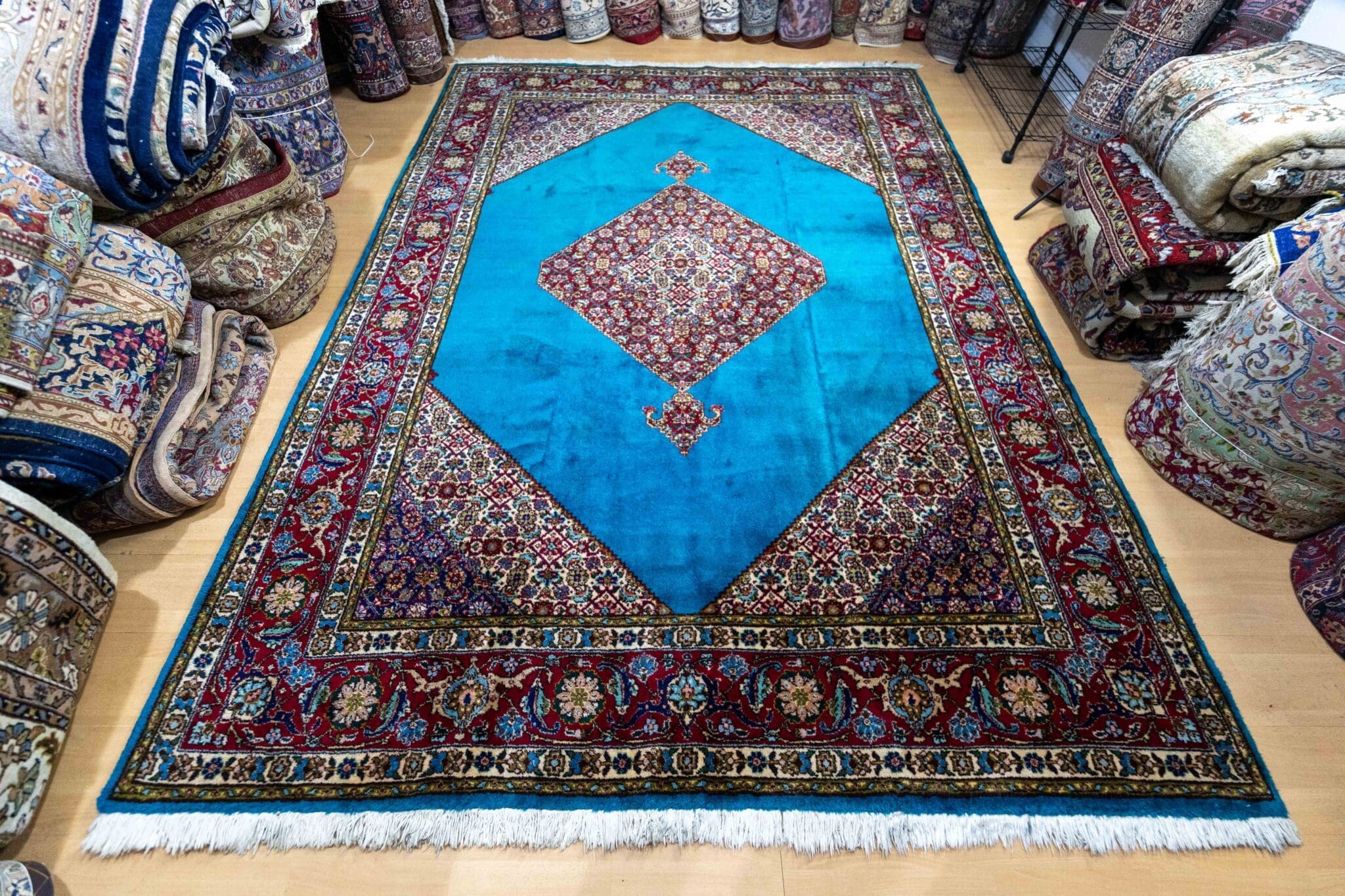 Perserteppich Tabriz 330x238cm Wolle handgeknüpft