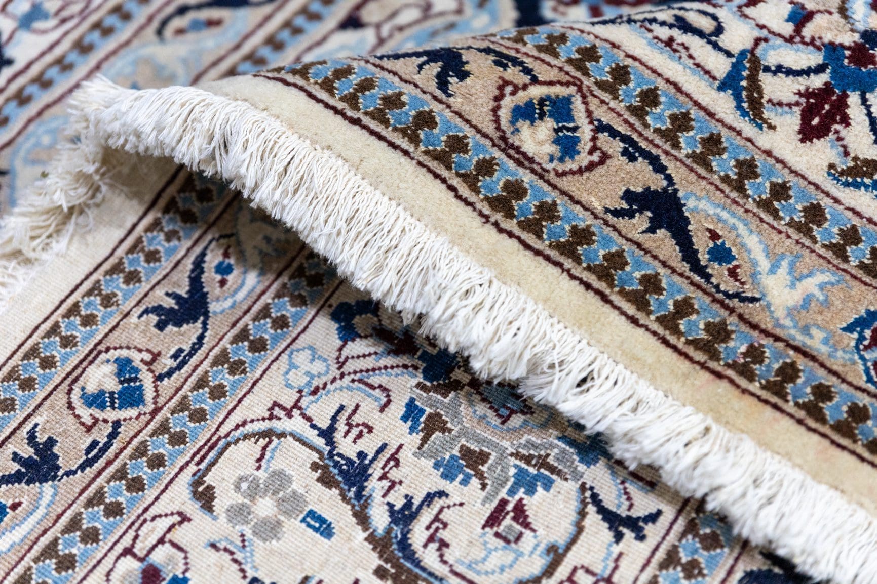 Perserteppich Nain 349x246 cm Wolle handgeknüpft