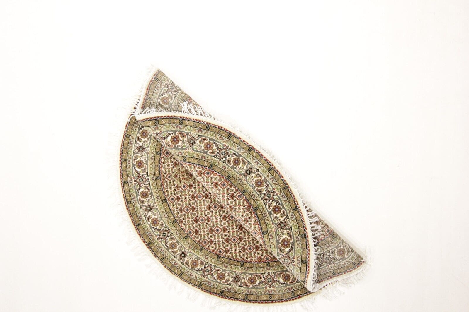 wunderschoner-orientteppich-super-tabriz-150-x-150-cm-ca-300000-1 Orientteppich Täbriz 150 x 150 cm Wolle handgeknüpft