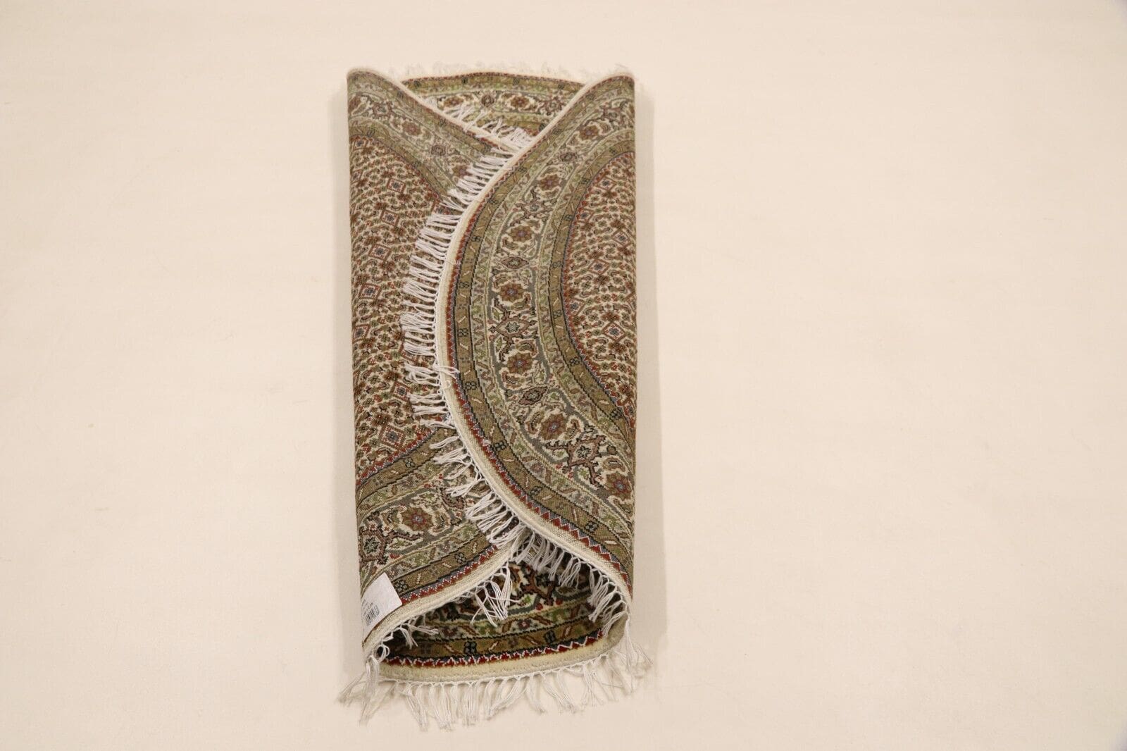 wunderschoner-orientteppich-super-tabriz-150-x-150-cm-ca-300000-2 Orientteppich Täbriz 150 x 150 cm Wolle handgeknüpft