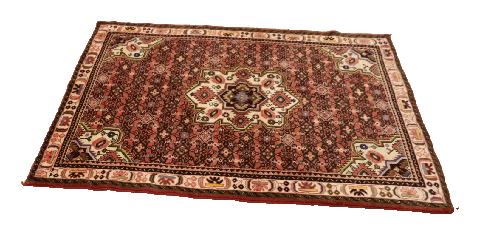 Perserteppich Hamadan 200 x 145 cm Wolle handgeknüpft