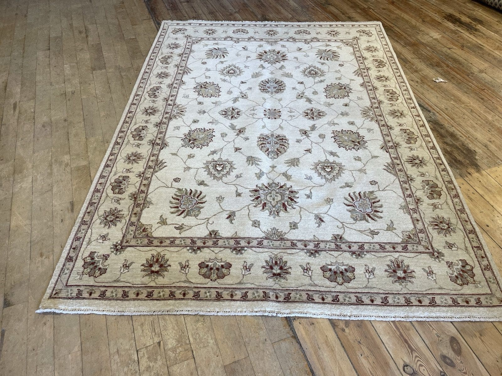 Perserteppich Farahan 240 x 170 cm Baumwolle handgeknüpft