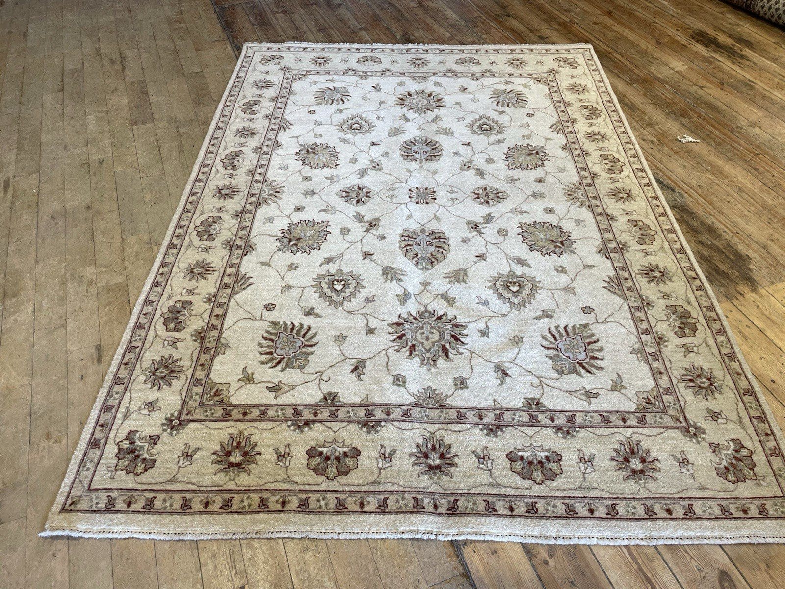 Perserteppich Farahan 240 x 170 cm Baumwolle handgeknüpft