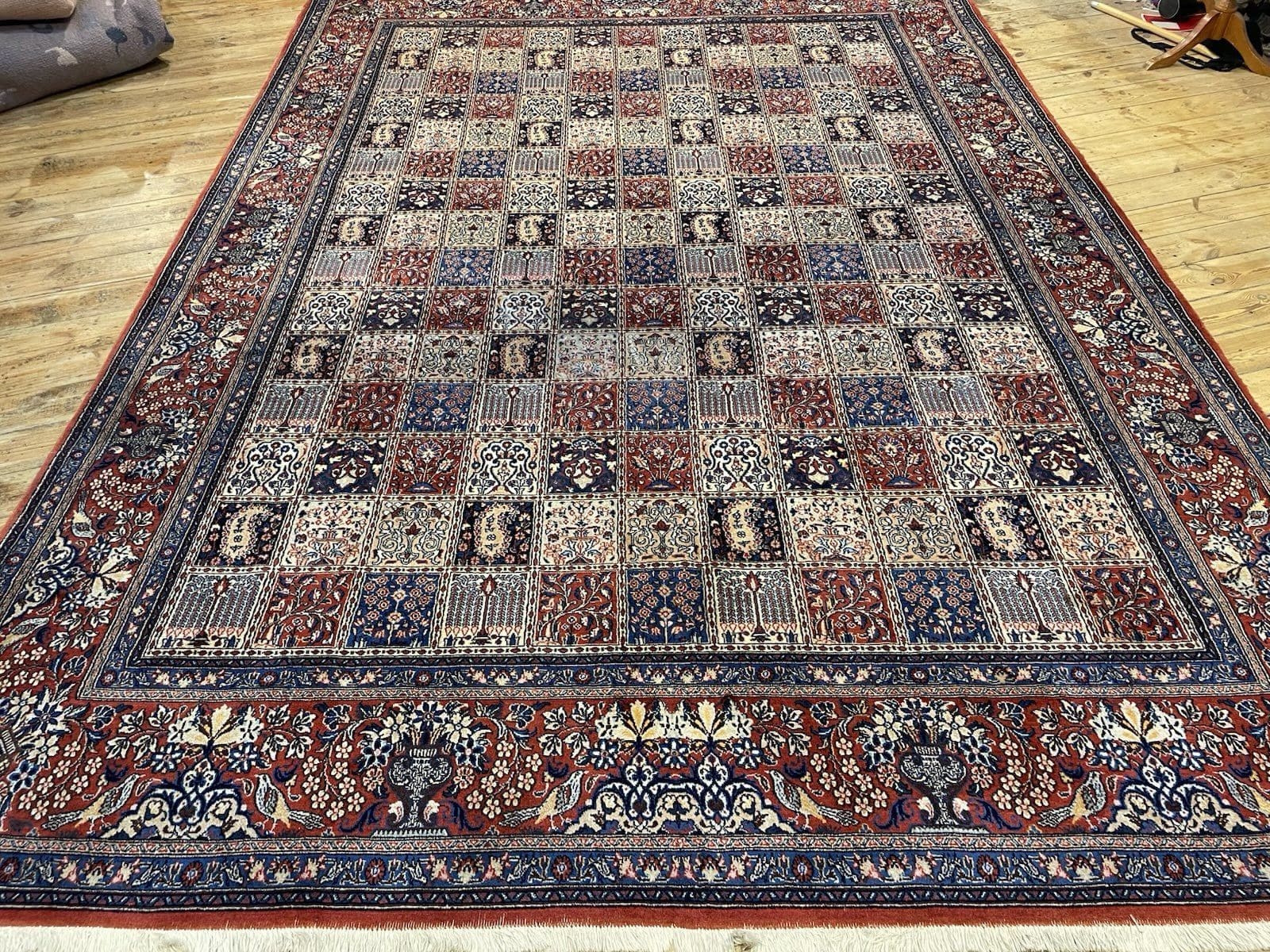 Perserteppich Moud 250 x 350 cm Seide handgeknüpft