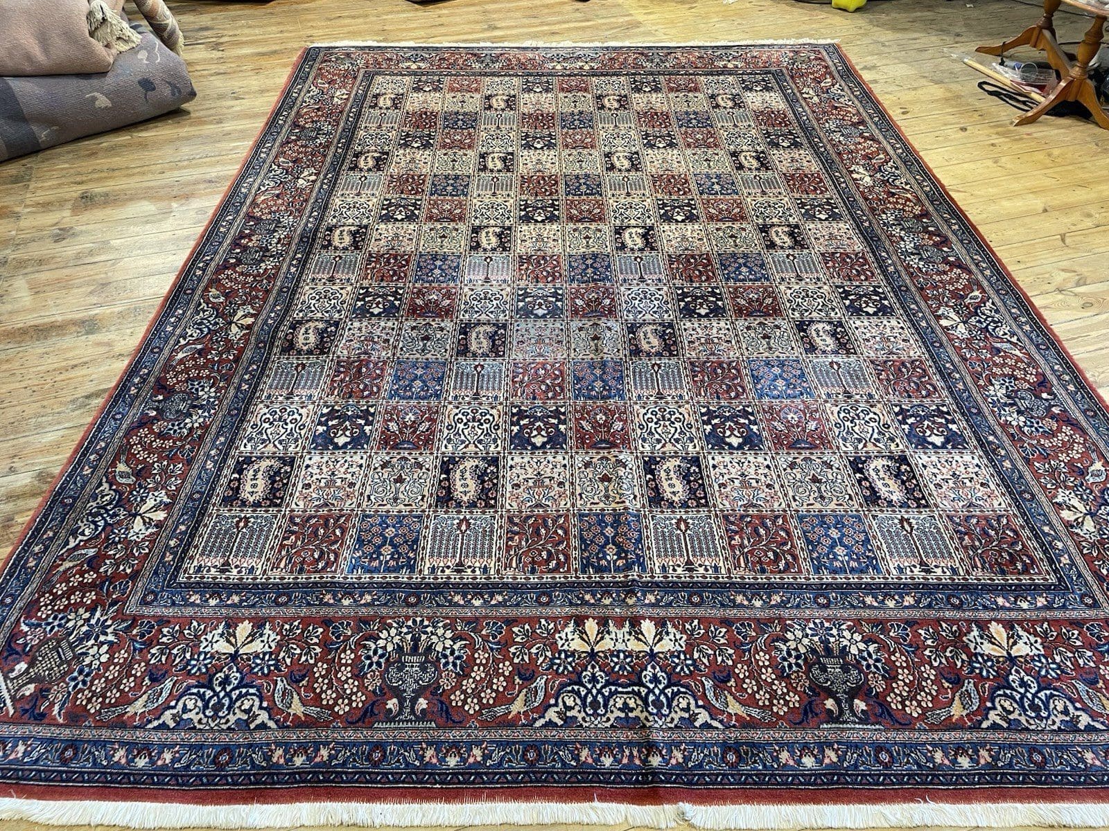 Perserteppich Moud 250 x 350 cm Seide handgeknüpft