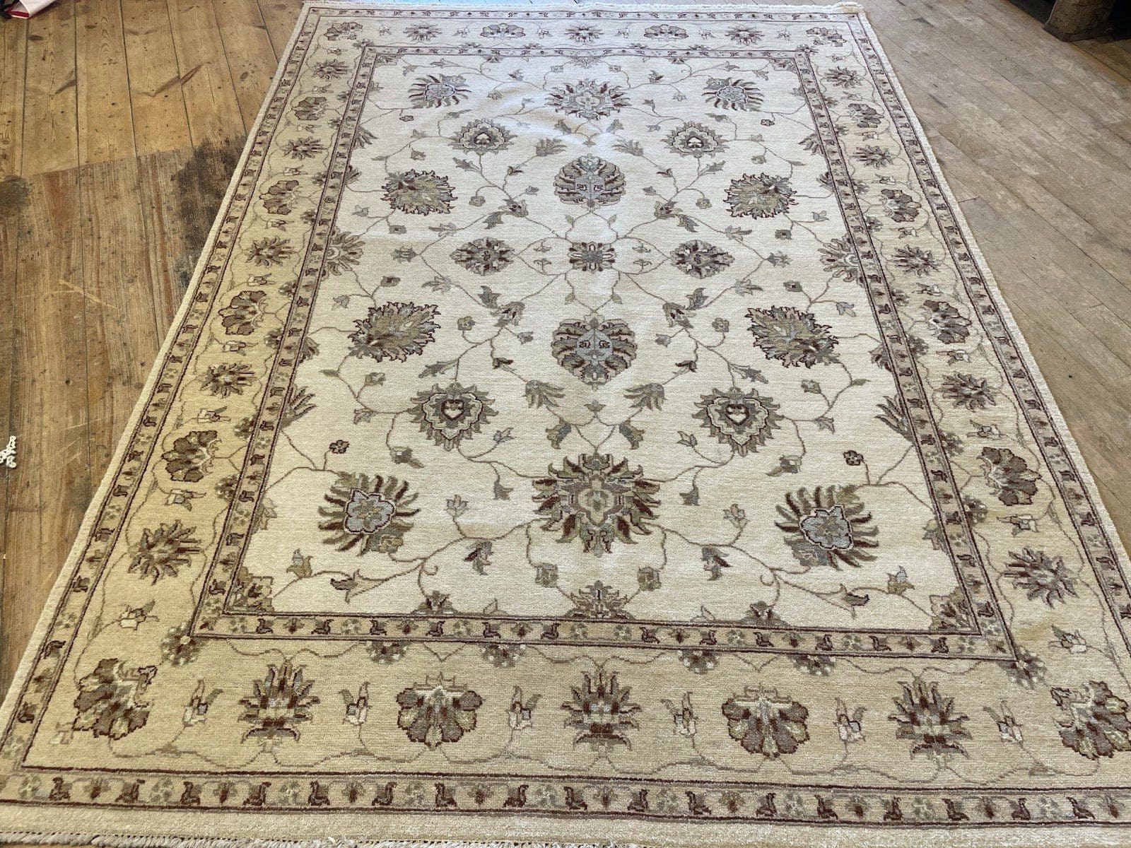 Perserteppich Farahan 240 x 170 cm Baumwolle handgeknüpft
