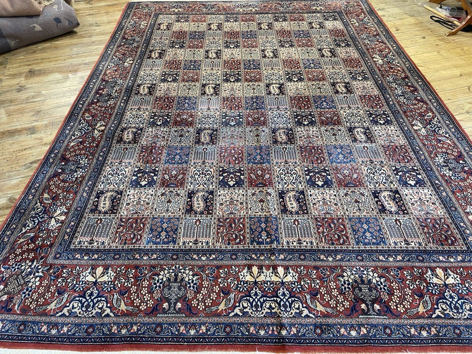 Perserteppich Moud 250 x 350 cm Seide handgeknüpft