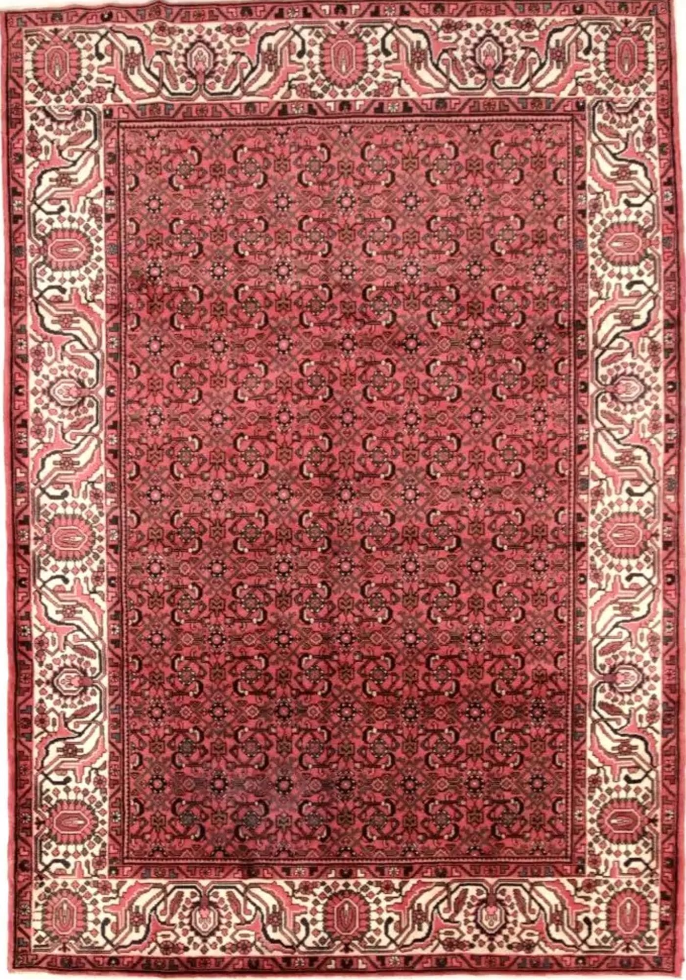 Perserteppich Hosseinabad 305 x 220 cm Wolle handgeknüpft