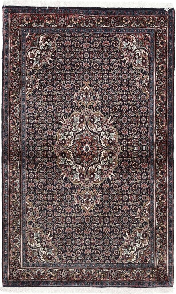 Orientteppich Bidjar 184 x 122 cm Wolle handgeknüpft