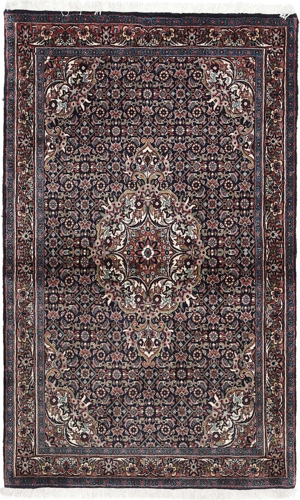 Orientteppich Bidjar 184 x 122 cm Wolle handgeknüpft