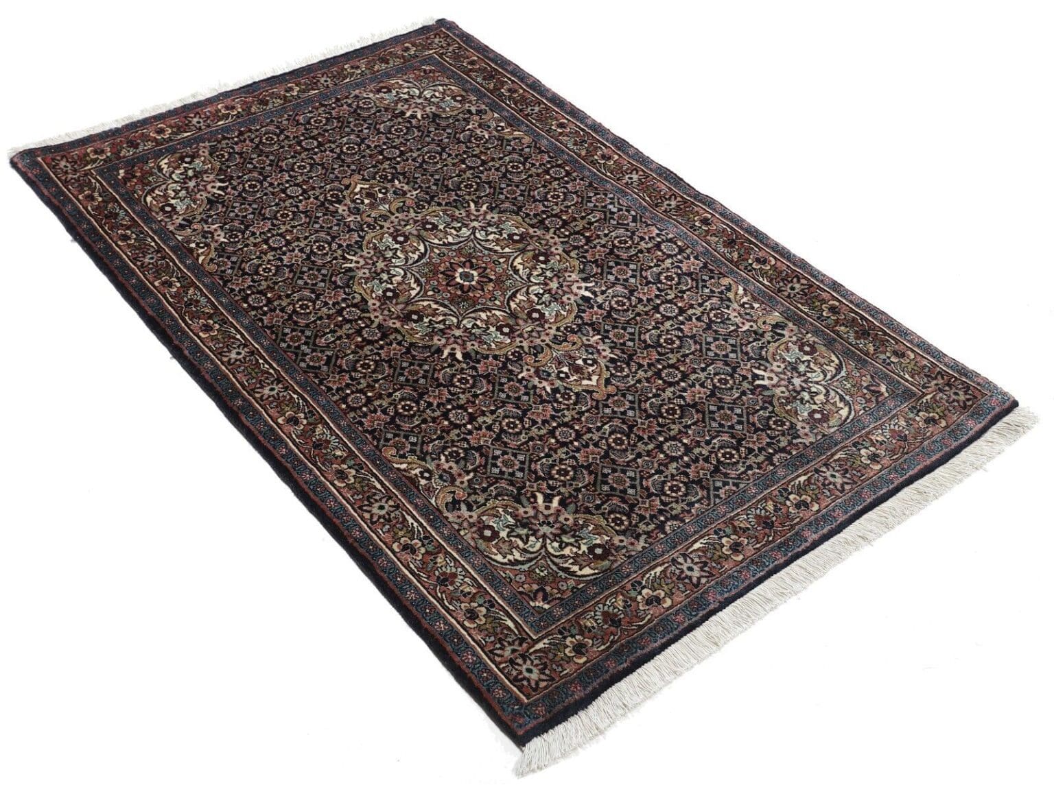 Orientteppich Bidjar 184 x 122 cm Wolle handgeknüpft