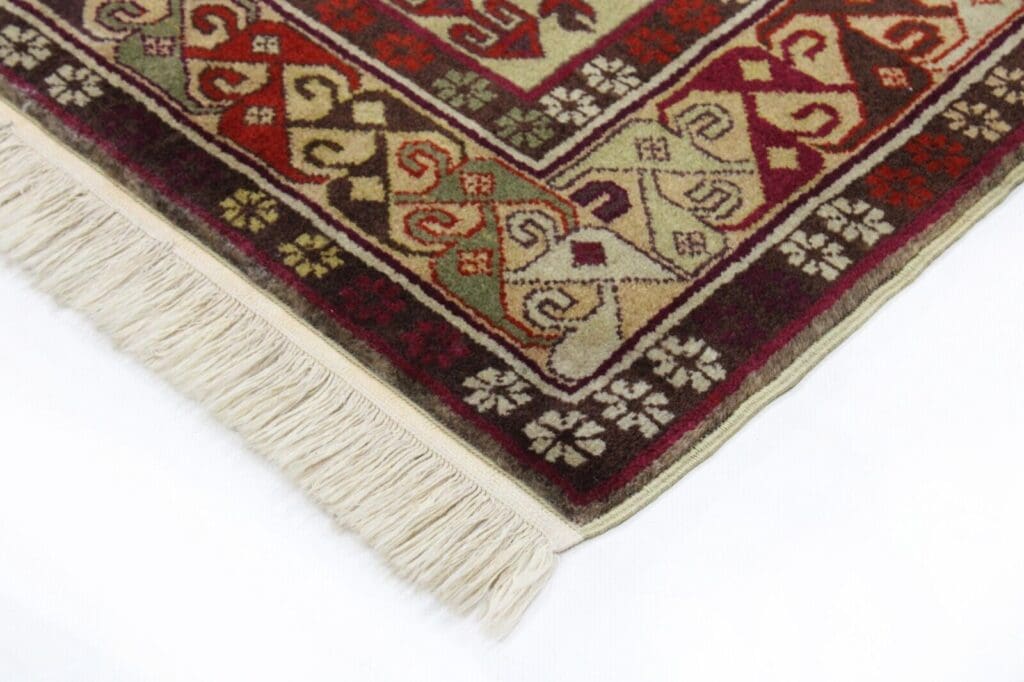 original-russischer-kazak-teppich-145x110-cm-top-zustand-handgeknupft-1-3 Orientteppich Kazak 184 x 122 cm Wolle handgeknüpft