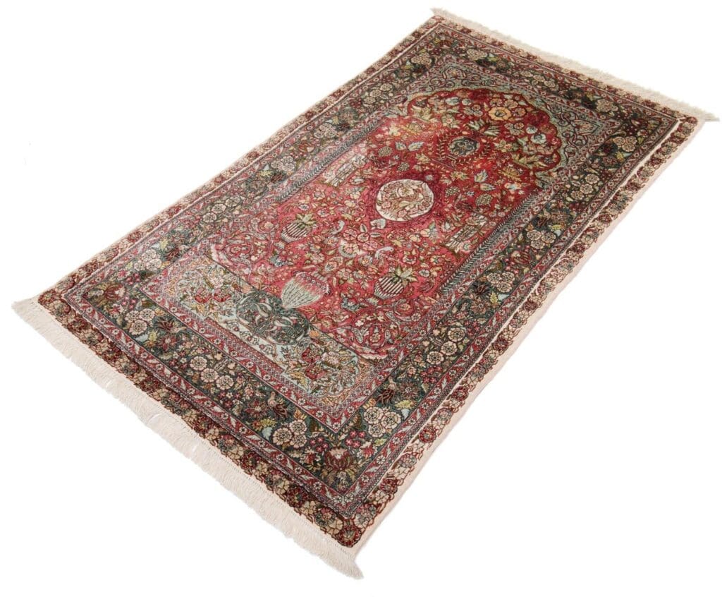 Orientteppich China 184 x 122 cm Wolle handgeknüpft