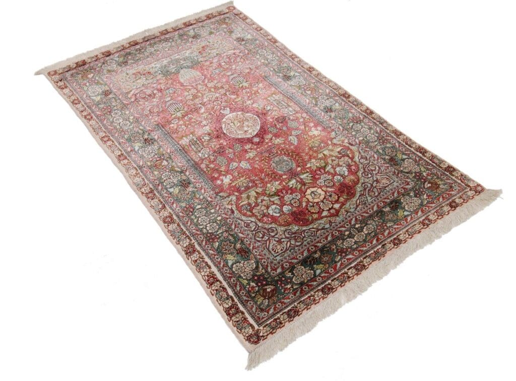 Orientteppich China 184 x 122 cm Wolle handgeknüpft