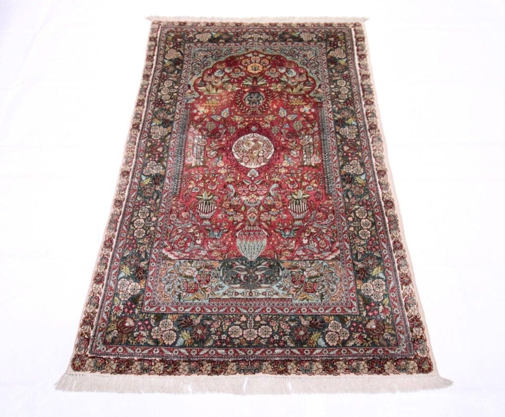 Orientteppich China 184 x 122 cm Wolle handgeknüpft