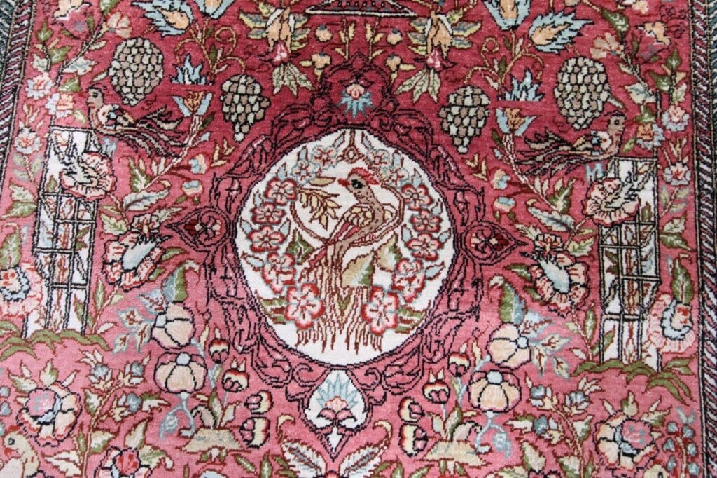 Orientteppich China 184 x 122 cm Wolle handgeknüpft