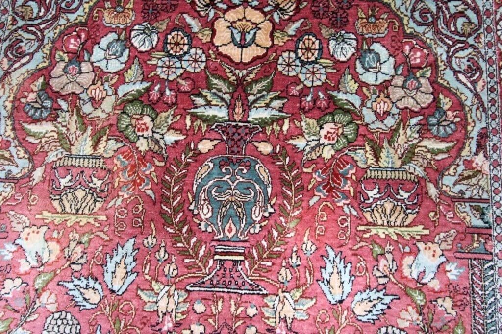 Orientteppich China 184 x 122 cm Wolle handgeknüpft