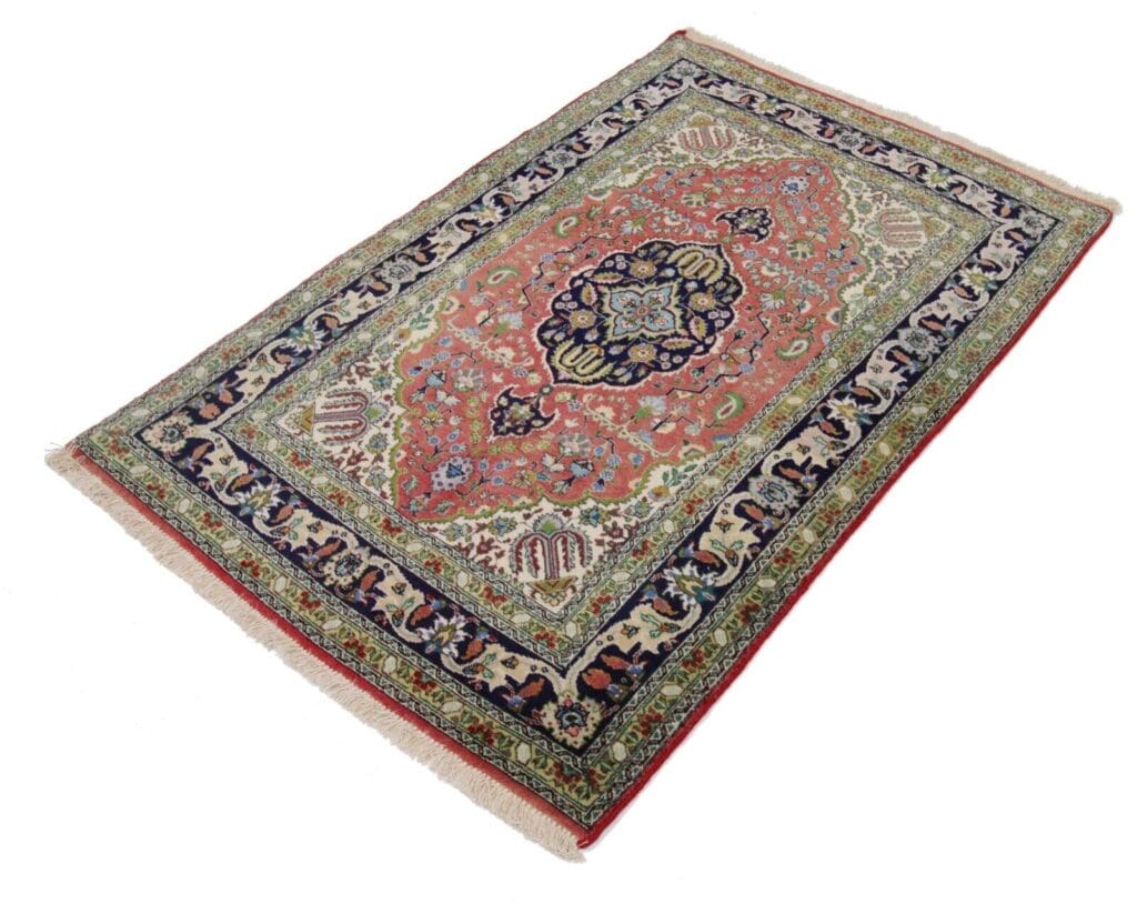 perserteppich-150-x-100-cm-handgeknupft-hohe-knotenzahl-nr-84-800-1 Perserteppich Täbriz 184 x 122 cm Wolle handgeknüpft